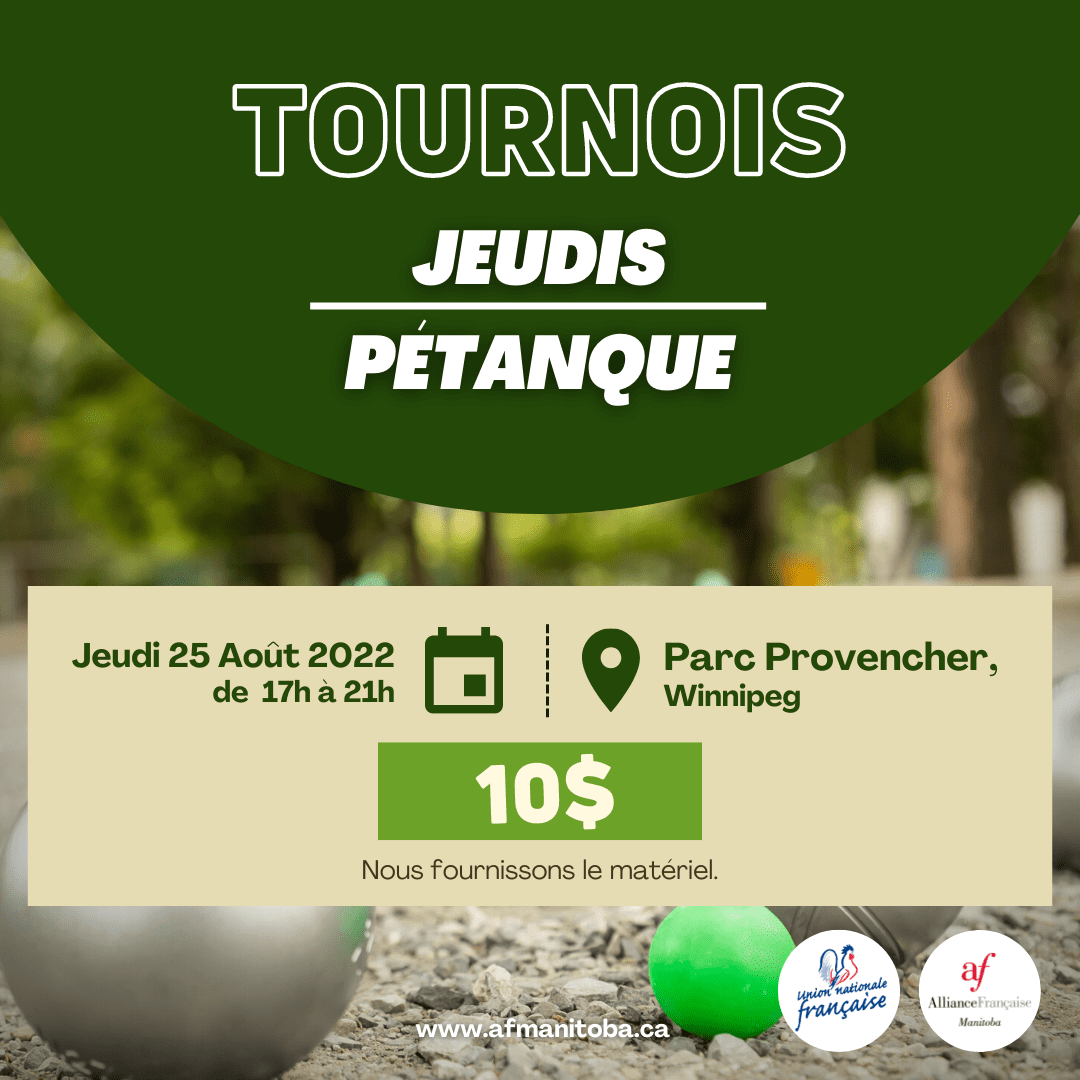 Tournois pétanque