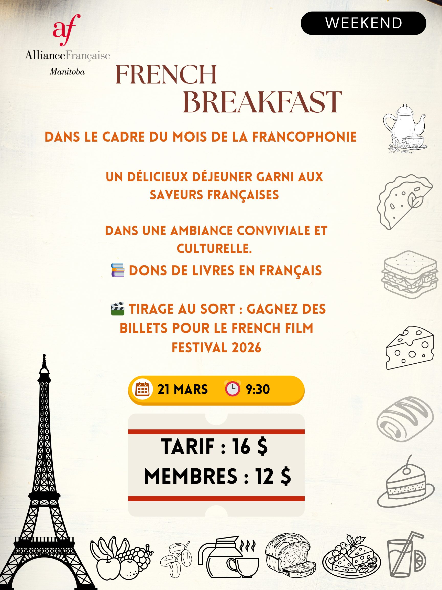 🥐 Francophonie Month Breakfast 🥐