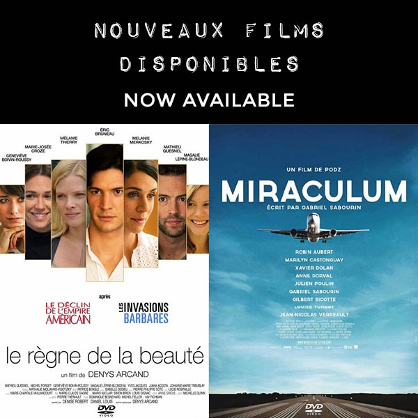 Nouveautés DVD pour février