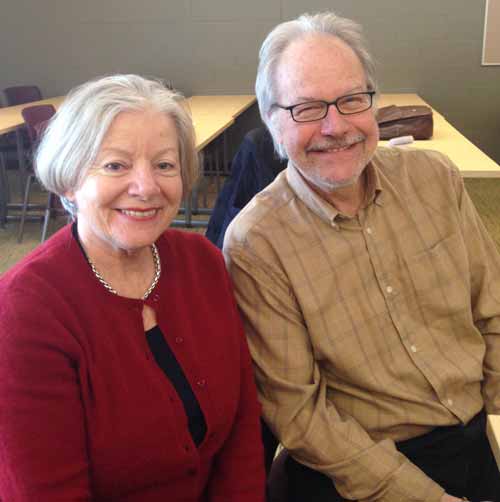 Huguette Le Gall et François Lentz